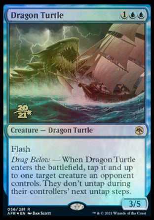 Dragon Turtle [Dungeons & Dragons: Adventures in the Forgotten Realms Prerelease Promos] | Nerdhalla Games