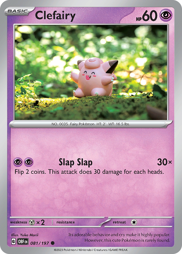 Clefairy (081/197) [Scarlet & Violet: Obsidian Flames] | Nerdhalla Games