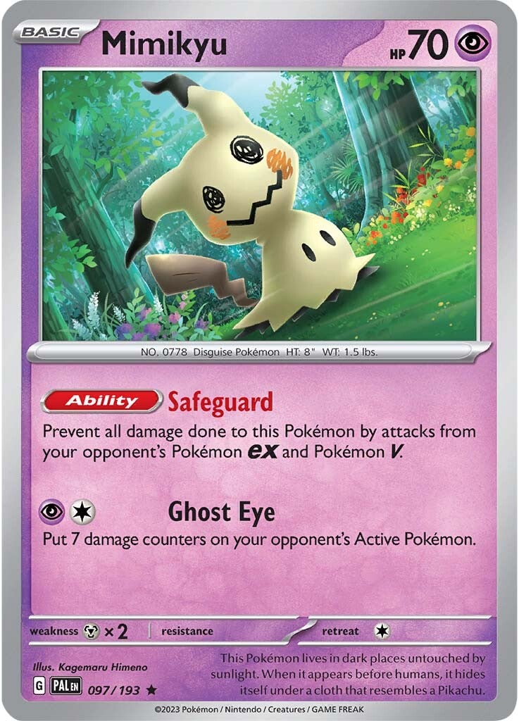 Mimikyu (097/193) [Scarlet & Violet: Paldea Evolved] | Nerdhalla Games