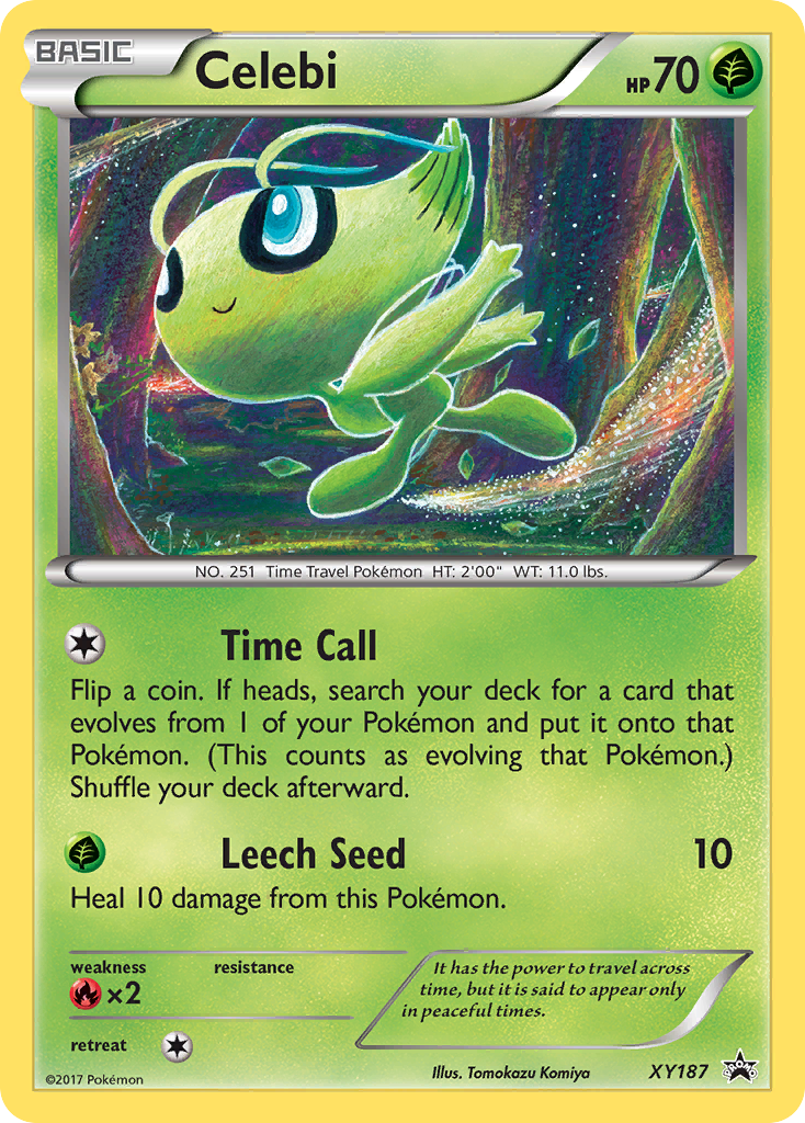 Celebi (XY187) [XY: Black Star Promos] | Nerdhalla Games