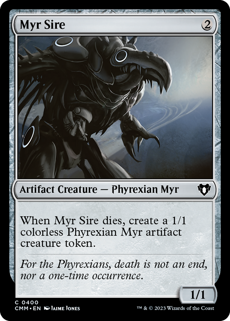 Myr Sire [Commander Masters] | Nerdhalla Games