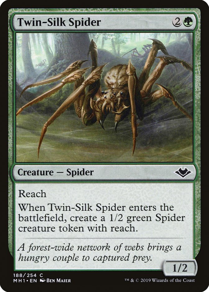 Twin-Silk Spider [Modern Horizons] | Nerdhalla Games