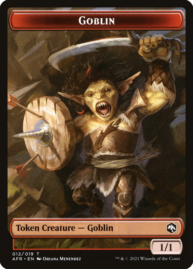 Lost Mine of Phandelver // Goblin Double-Sided Token [Dungeons & Dragons: Adventures in the Forgotten Realms Tokens] | Nerdhalla Games