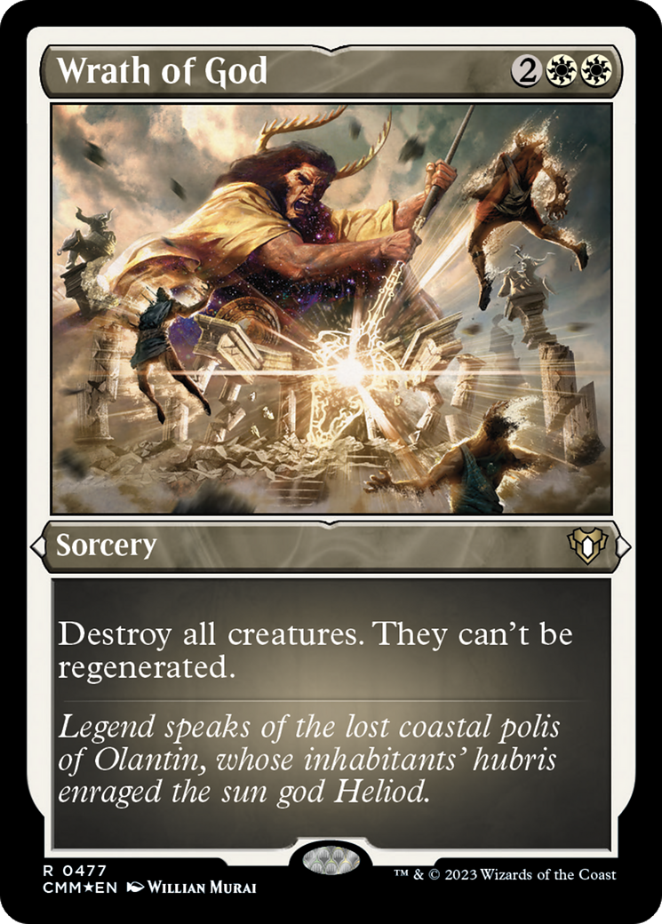 Wrath of God (Foil Etched) [Commander Masters] | Nerdhalla Games