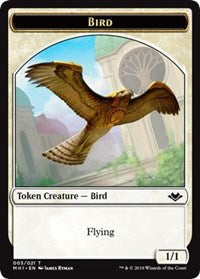 Bird (003) // Squirrel (015) Double-Sided Token [Modern Horizons Tokens] | Nerdhalla Games