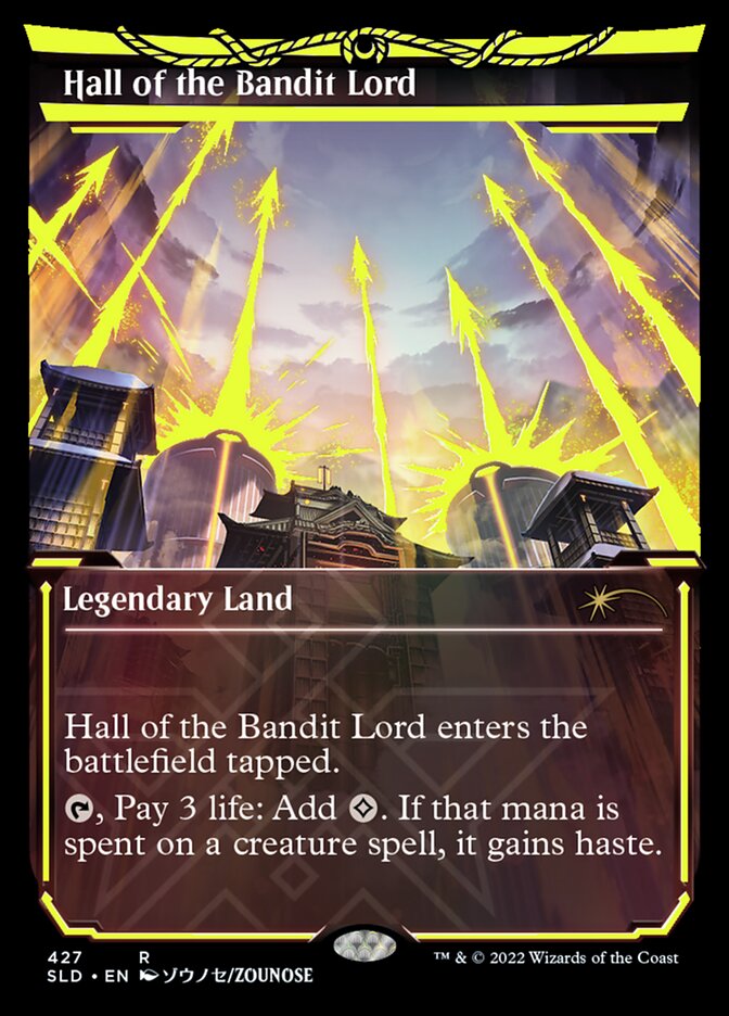 Hall of the Bandit Lord (Neon Ink Yellow) [Secret Lair Drop Series] | Nerdhalla Games