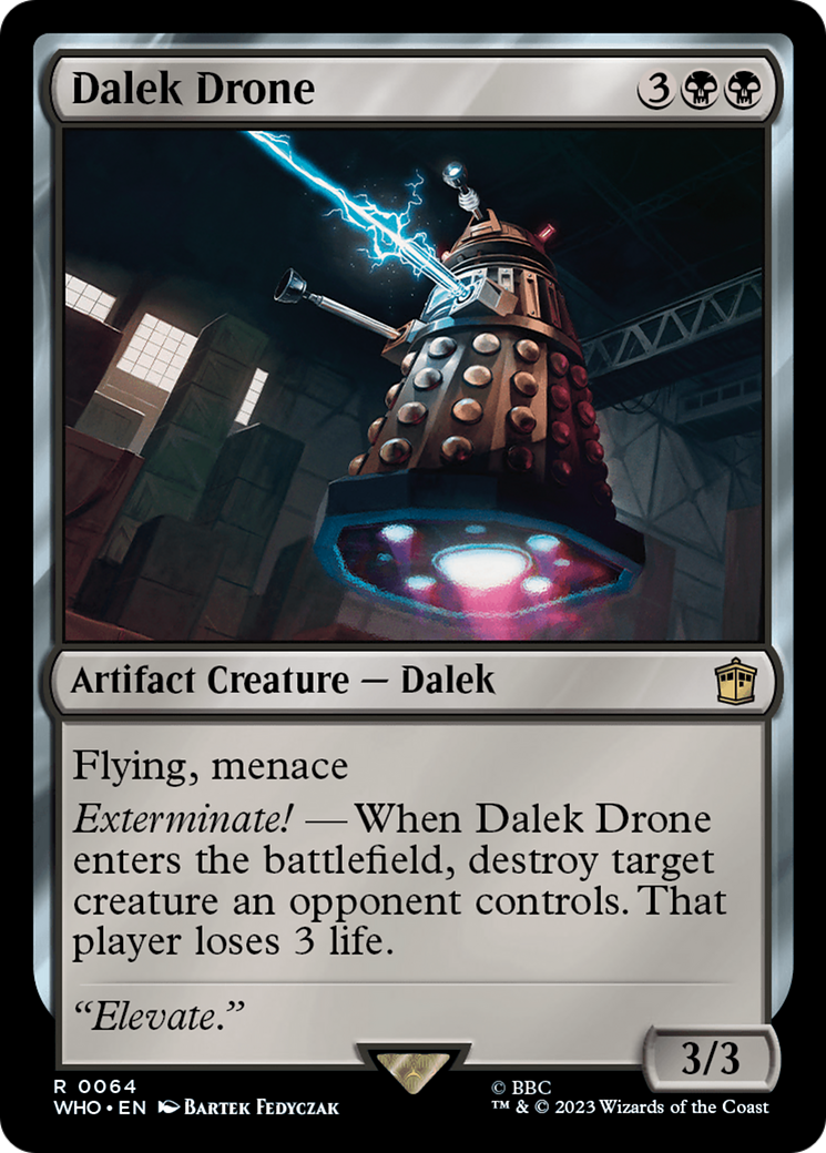 Dalek Drone [Doctor Who] | Nerdhalla Games