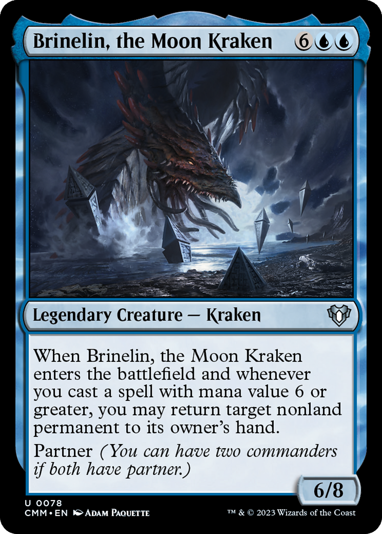 Brinelin, the Moon Kraken [Commander Masters] | Nerdhalla Games