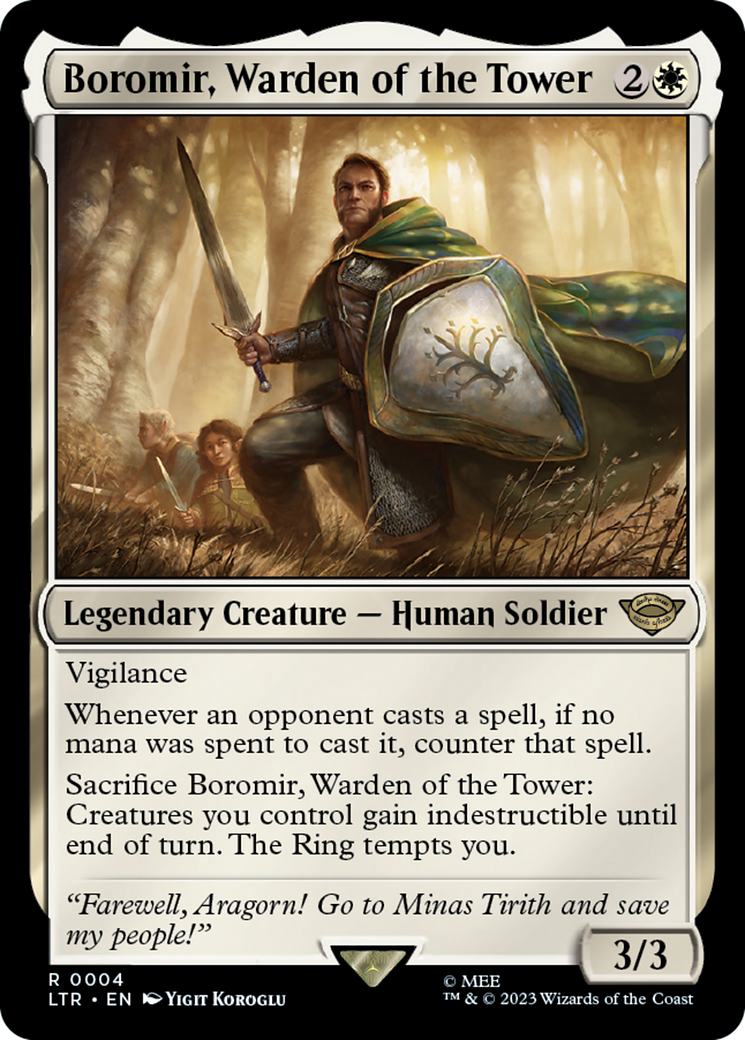 Boromir, Warden of the Tower [The Lord of the Rings: Tales of Middle-Earth] | Nerdhalla Games