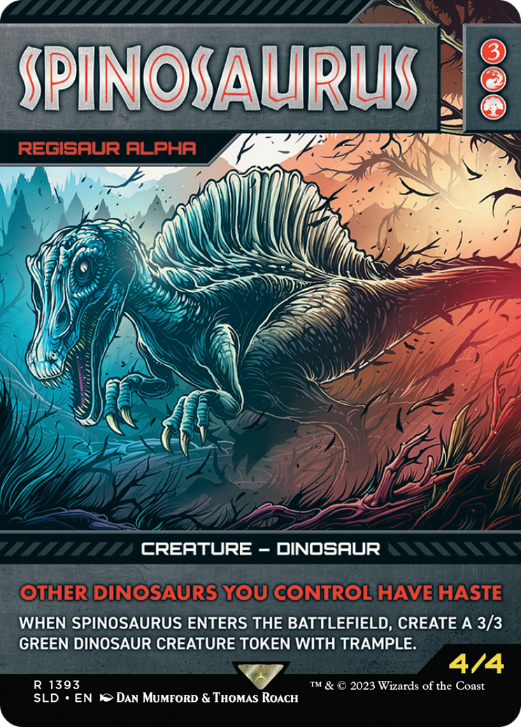 Spinosaurus - Regisaur Alpha [Secret Lair Drop Series] | Nerdhalla Games