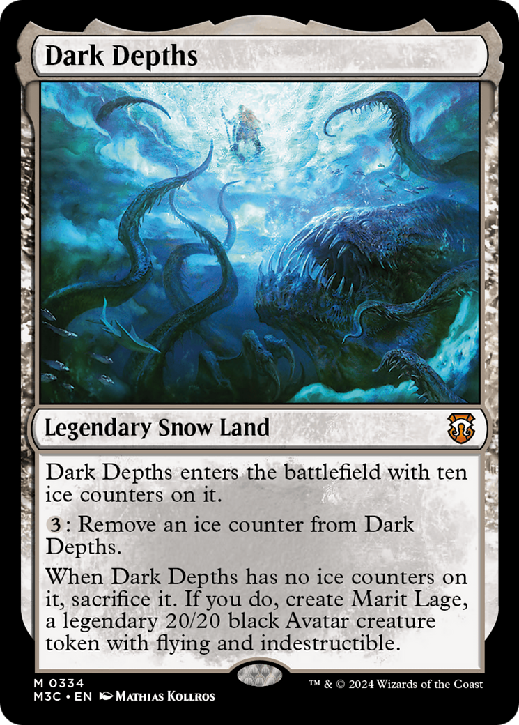 Dark Depths (Ripple Foil) [Modern Horizons 3 Commander] | Nerdhalla Games