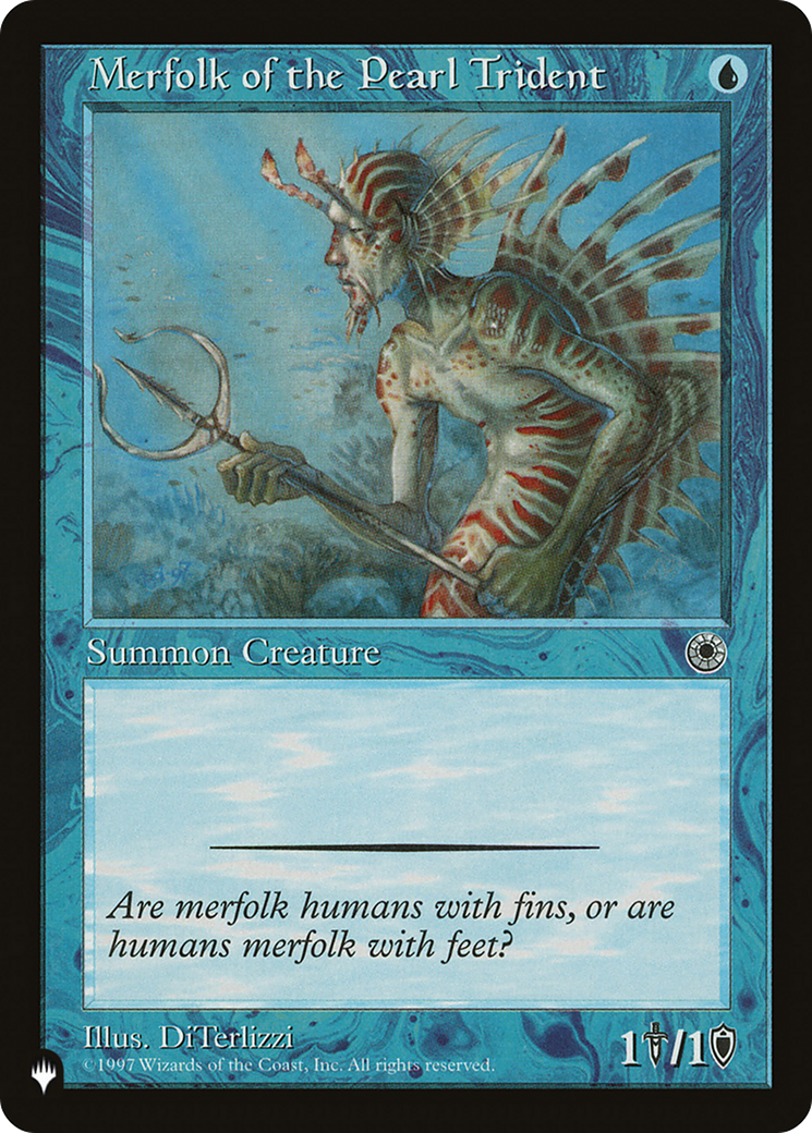 Merfolk of the Pearl Trident [The List Reprints] | Nerdhalla Games