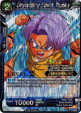 Unyielding Spirit Trunks (Level 2) (BT2-044) [Judge Promotion Cards] | Nerdhalla Games