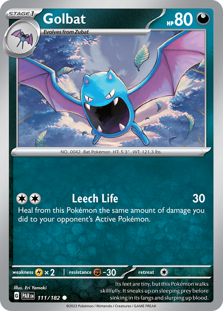 Golbat (111/182) [Scarlet & Violet: Paradox Rift] | Nerdhalla Games