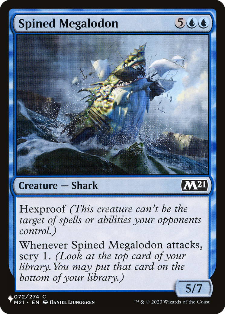 Spined Megalodon [The List] | Nerdhalla Games