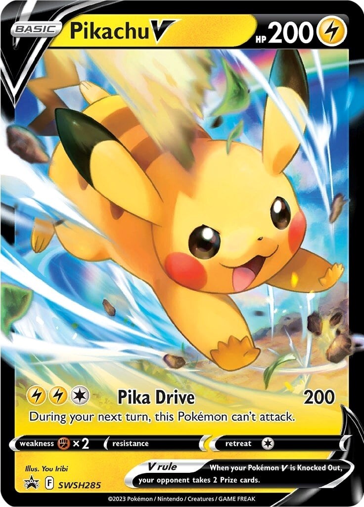 Pikachu V (SWSH285) [Sword & Shield: Black Star Promos] | Nerdhalla Games