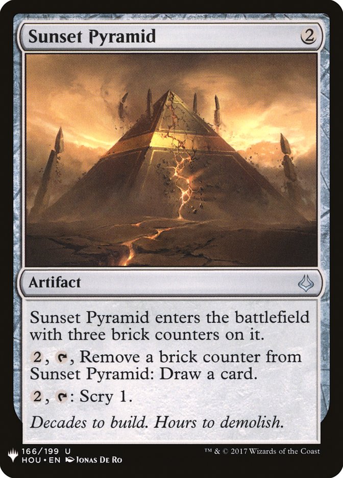 Sunset Pyramid [Mystery Booster] | Nerdhalla Games