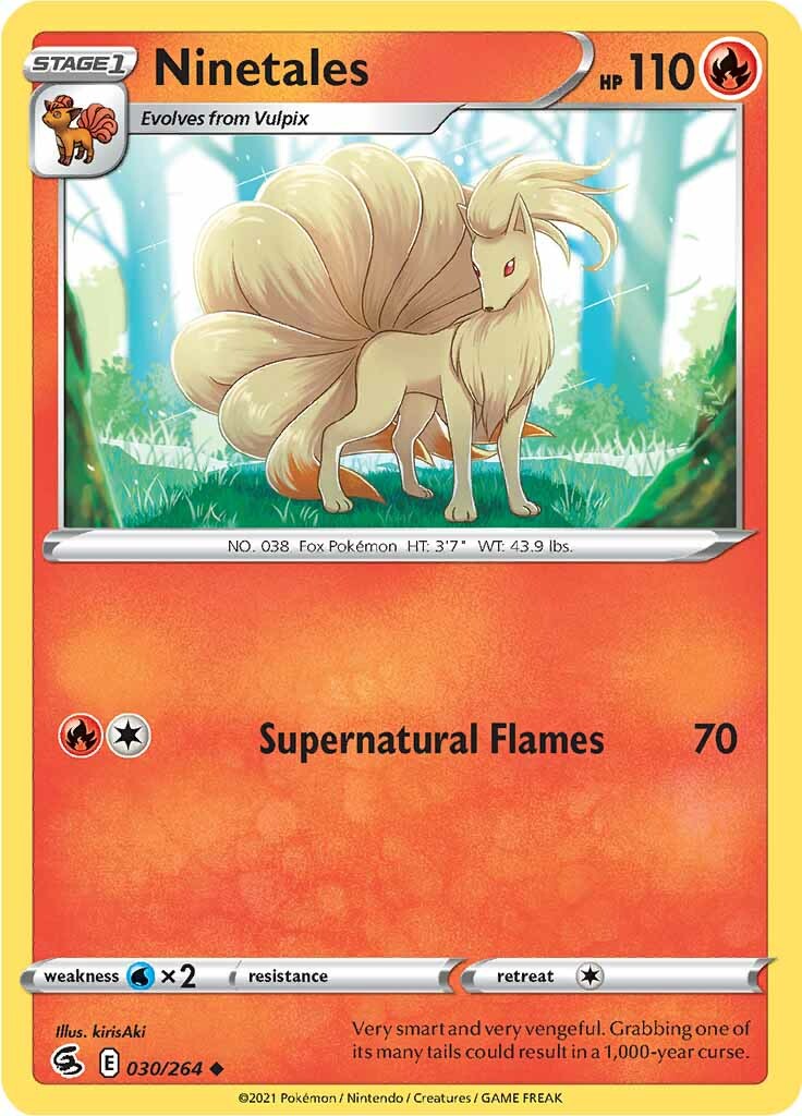 Ninetales (030/264) [Sword & Shield: Fusion Strike] | Nerdhalla Games