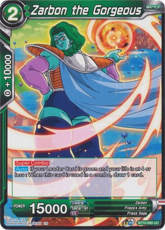 Zarbon the Gorgeous (BT10-085) [Rise of the Unison Warrior 2nd Edition] | Nerdhalla Games