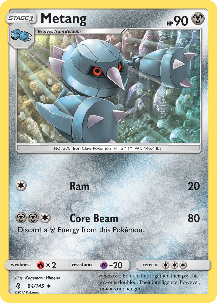 Metang (84/145) [Sun & Moon: Guardians Rising] | Nerdhalla Games