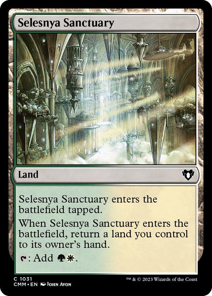 Selesnya Sanctuary [Commander Masters] | Nerdhalla Games