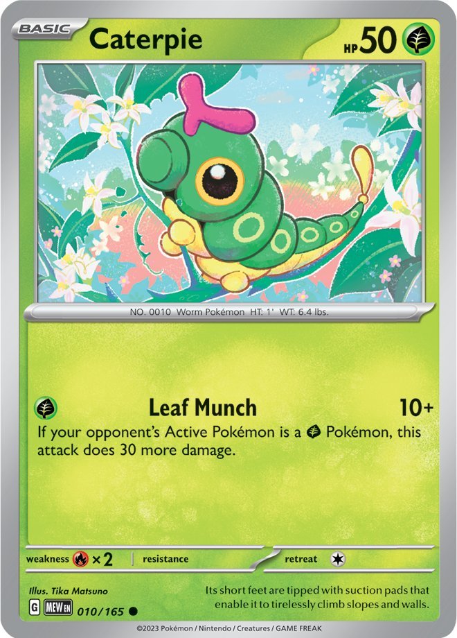 Caterpie (010/165) [Scarlet & Violet 151] | Nerdhalla Games