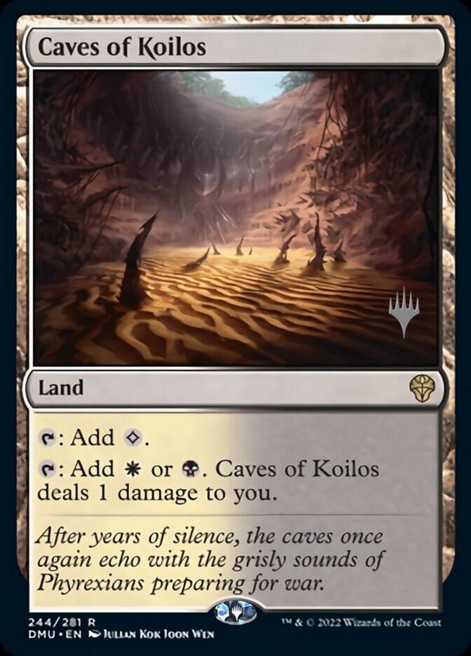 Caves of Koilos (Promo Pack) [Dominaria United Promos] | Nerdhalla Games