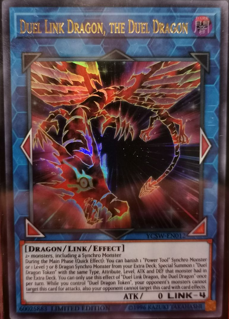 Duel Link Dragon, the Duel Dragon [YCSW-EN012] Ultra Rare | Nerdhalla Games