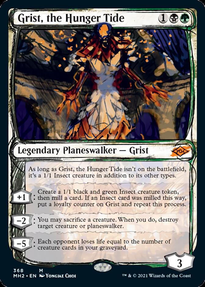 Grist, the Hunger Tide (Sketch) [Modern Horizons 2] | Nerdhalla Games