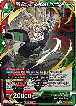 SS Broly, Evolution's Harbinger (P-336) [Tournament Promotion Cards] | Nerdhalla Games