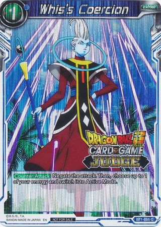 Whis's Coercion (BT1-055) [Judge Promotion Cards] | Nerdhalla Games