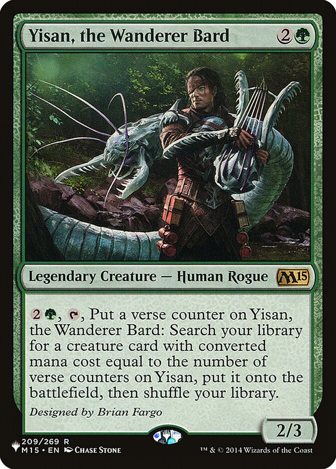 Yisan, the Wanderer Bard [The List] | Nerdhalla Games