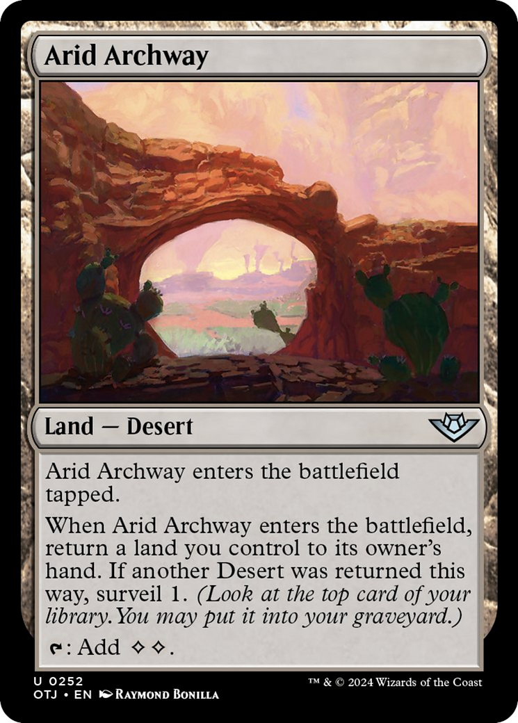 Arid Archway [Outlaws of Thunder Junction] | Nerdhalla Games