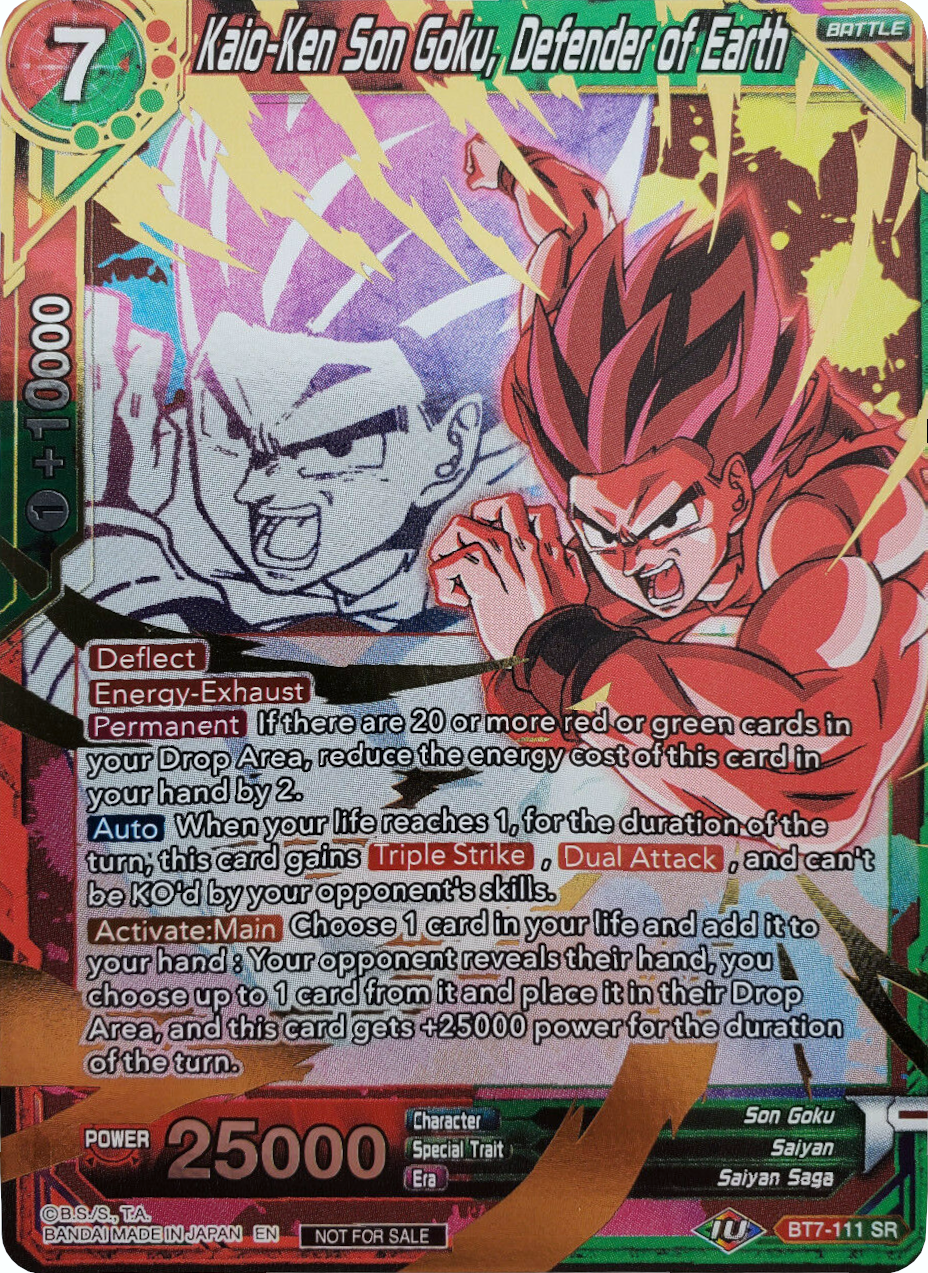 Kaio-Ken Son Goku, Defender of Earth (Event Pack 4) (BT7-111) [Promotion Cards] | Nerdhalla Games