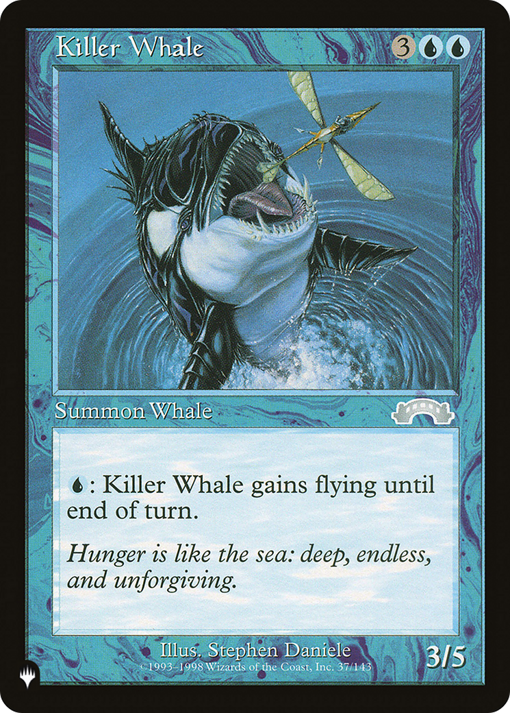 Killer Whale [The List Reprints] | Nerdhalla Games