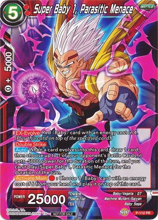 Super Baby 1, Parasitic Menace (Power Booster) (P-112) [Promotion Cards] | Nerdhalla Games