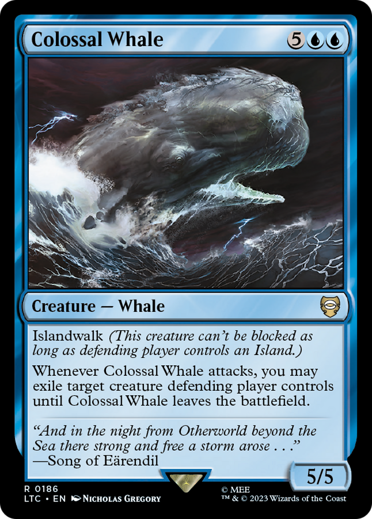 Colossal Whale [The Lord of the Rings: Tales of Middle-Earth Commander] | Nerdhalla Games