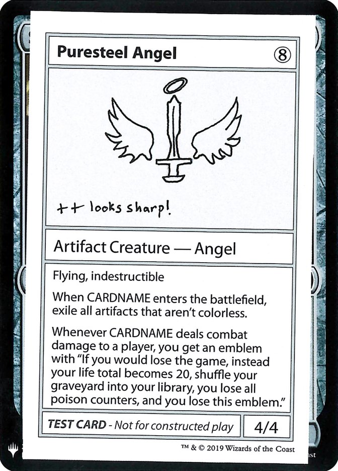 Puresteel Angel [Mystery Booster Playtest Cards] | Nerdhalla Games