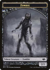 Zombie // Golem Double-Sided Token [Modern Horizons Tokens] | Nerdhalla Games