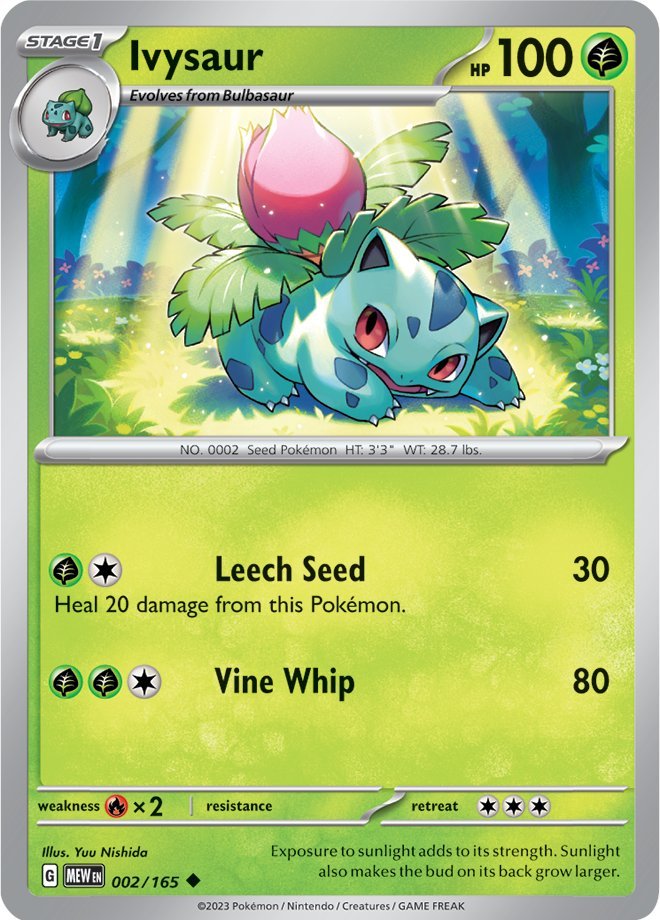 Ivysaur (002/165) [Scarlet & Violet 151] | Nerdhalla Games