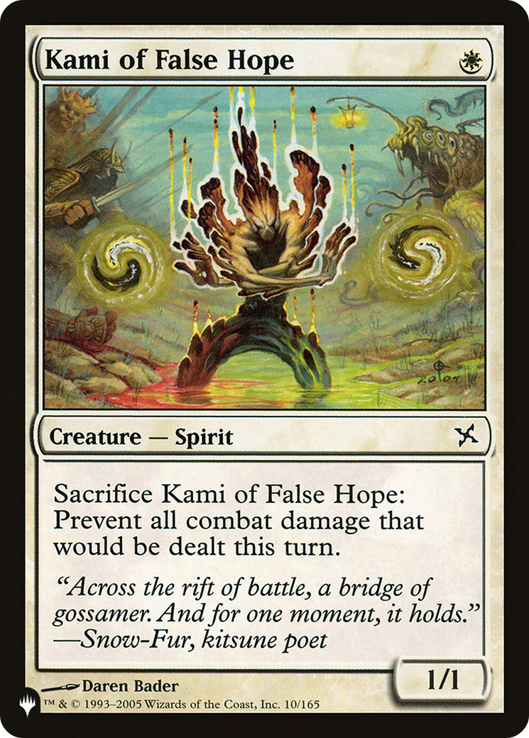 Kami of False Hope [The List Reprints] | Nerdhalla Games