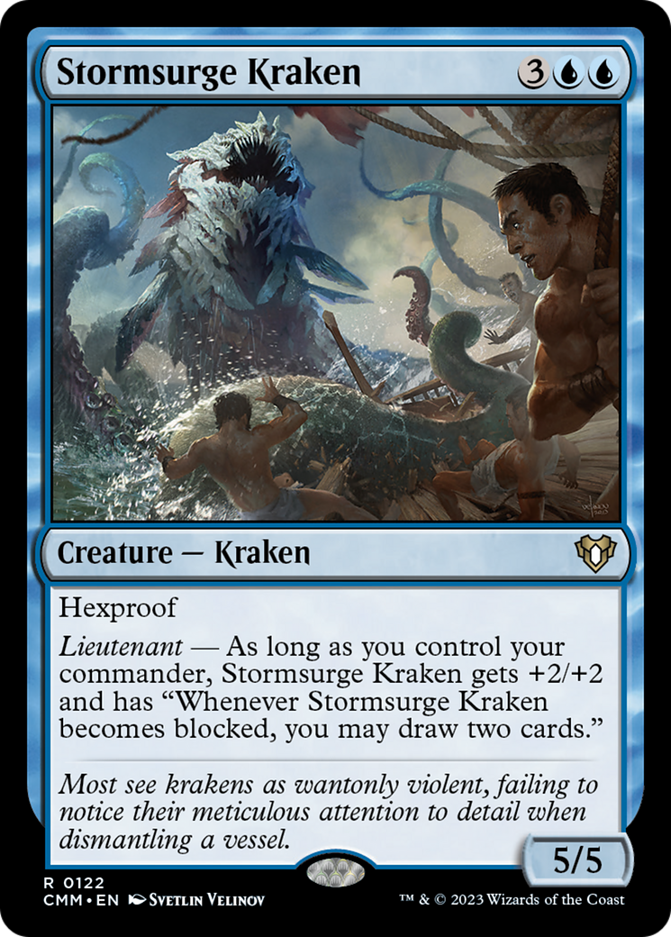 Stormsurge Kraken [Commander Masters] | Nerdhalla Games