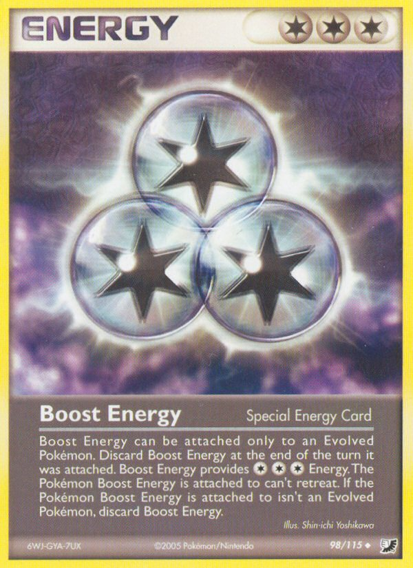 Boost Energy (98/115) [EX: Unseen Forces] | Nerdhalla Games