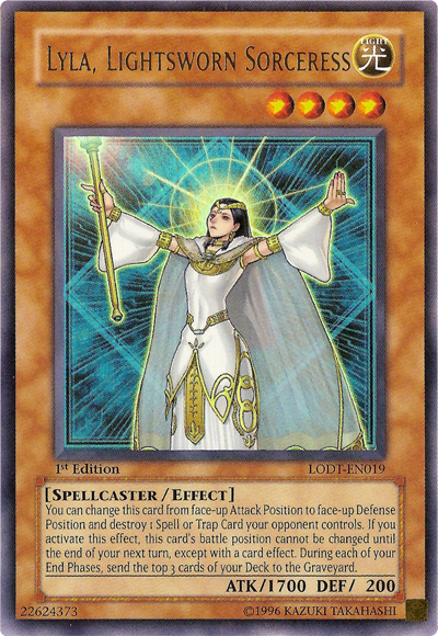 Lyla, Lightsworn Sorceress [LODT-EN019] Ultra Rare | Nerdhalla Games