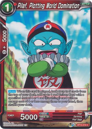 Pilaf, Plotting World Domination (BT10-019) [Rise of the Unison Warrior 2nd Edition] | Nerdhalla Games