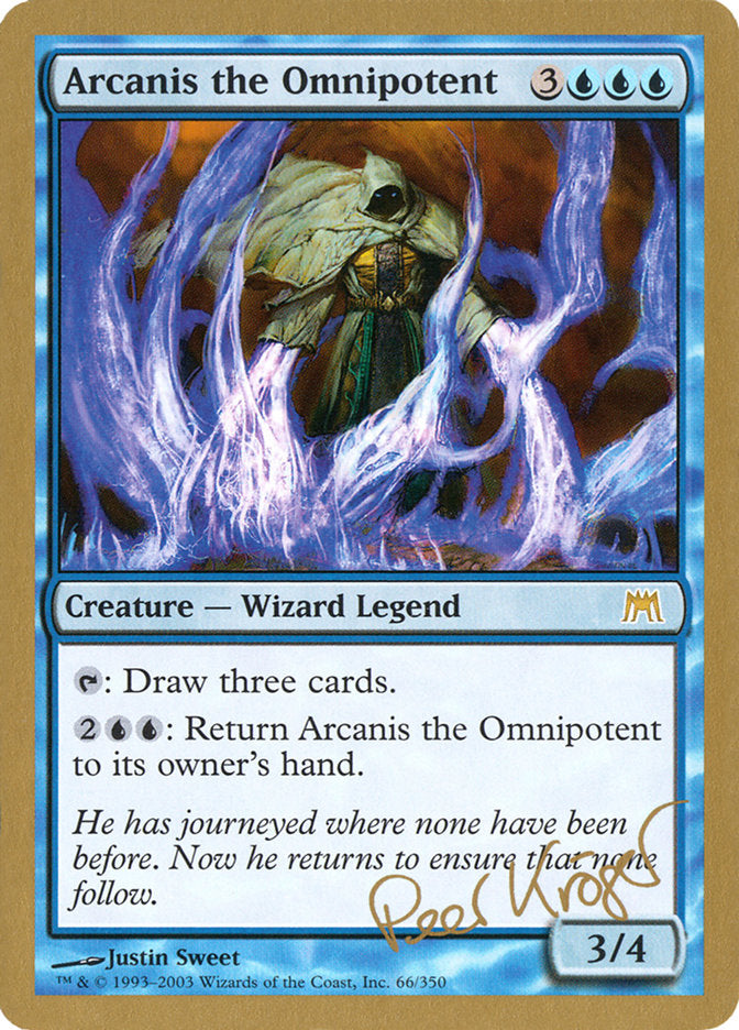 Arcanis the Omnipotent (Peer Kroger) [World Championship Decks 2003] | Nerdhalla Games