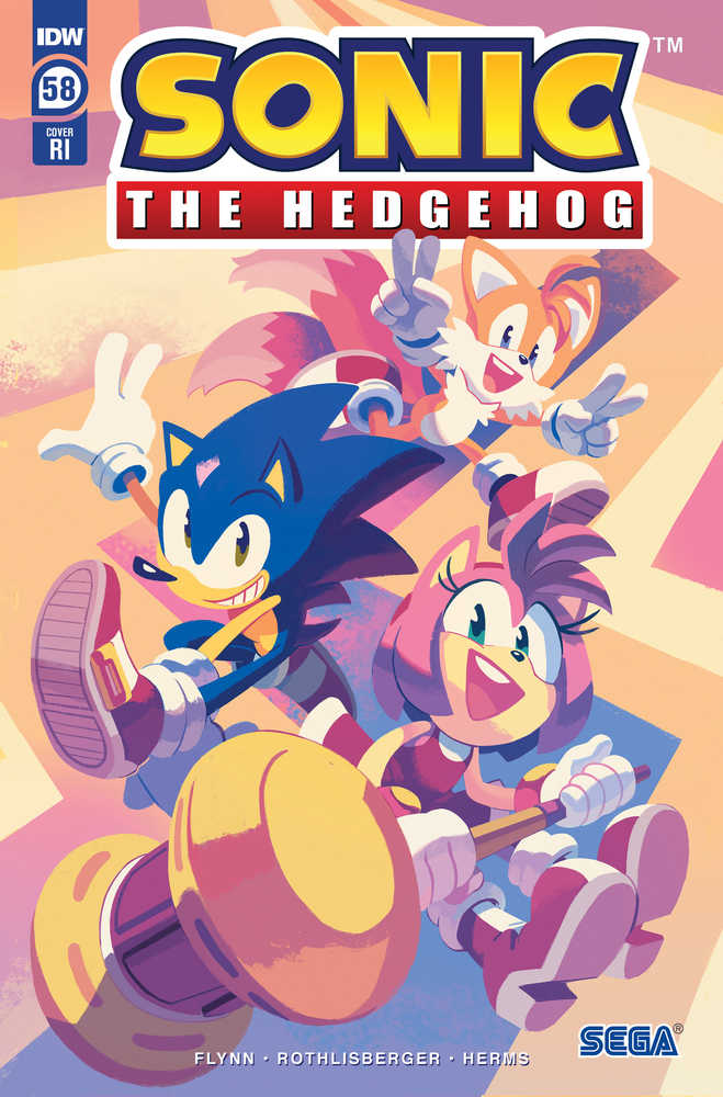 Sonic The Hedgehog #58 Cover C 10 Copy Variant Edition Fourdraine | Nerdhalla Games