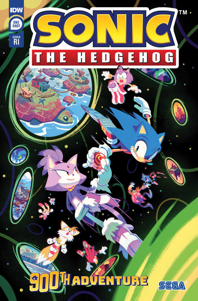 Sonic The Hedgehog'S 900th Adventure Variant Ri (10) (Fourdraine) | Nerdhalla Games