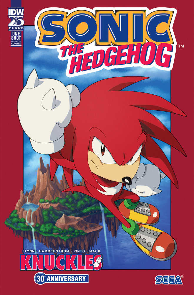 Sonic The Hedgehog Knuckles 30th Annual Special #1 Cover A | Nerdhalla Games