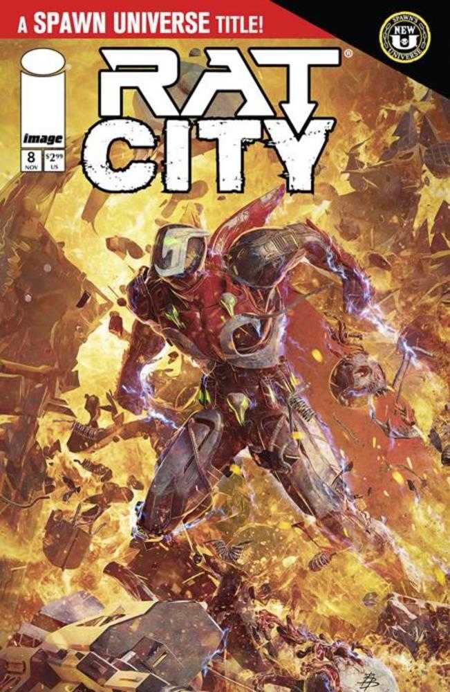 Spawn Rat City #8 Cover A Bjorn Barends | Nerdhalla Games